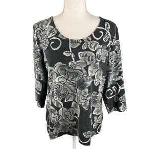 Chico's Women's 3/4 Sleeve Shirt